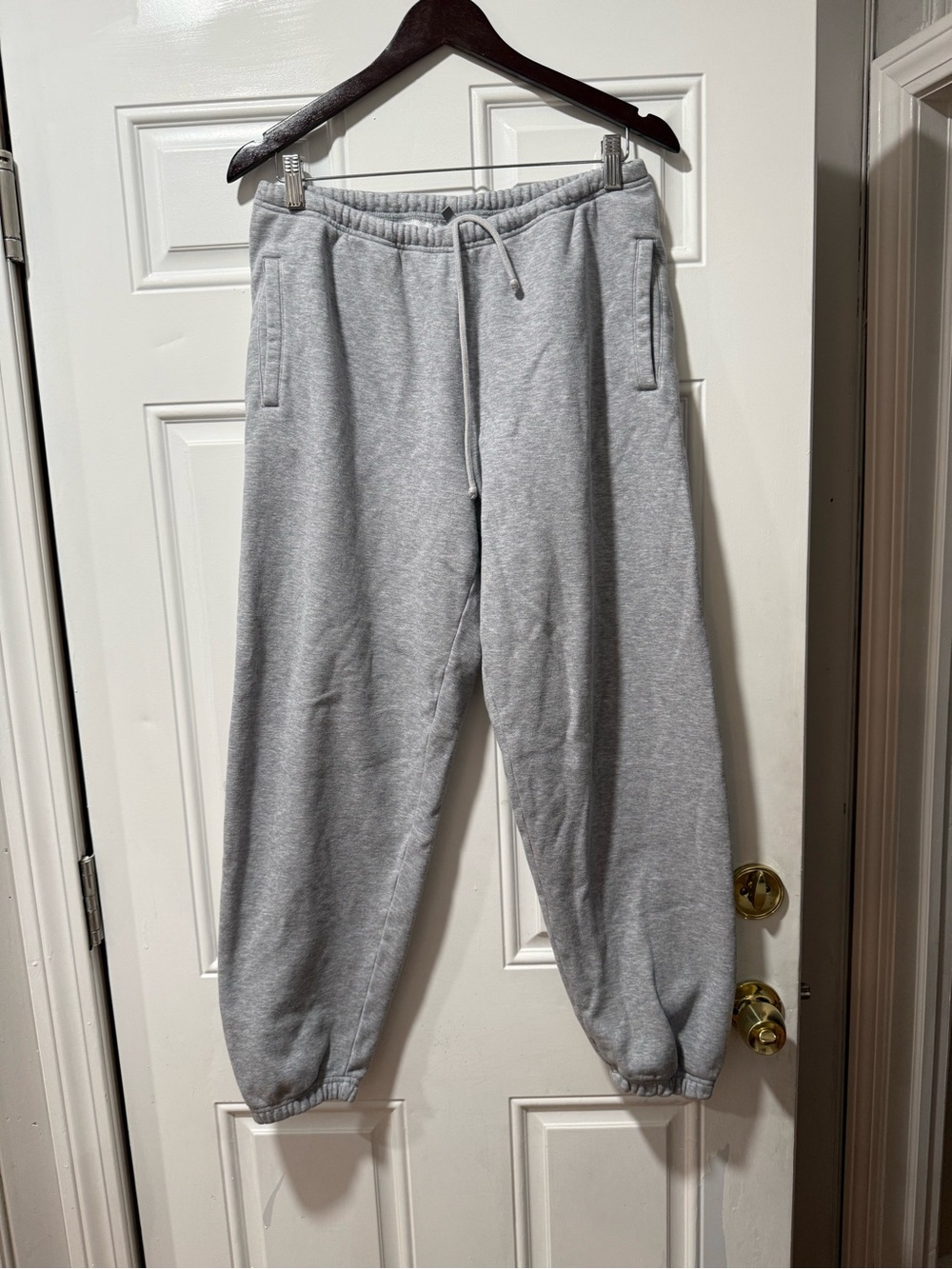 SKIMS Nike Light Gray Relaxed Jogger Sweatpants